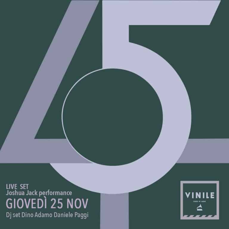 Aperitivo Vinile Roma giovedì 25 novembre 2021 Discoteca