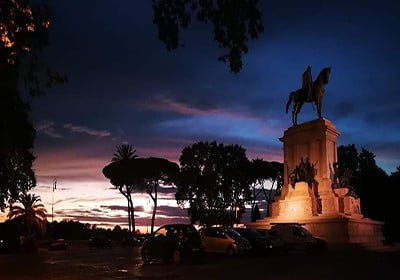 aperitivo terrazza gianicolo roma vista panoramica