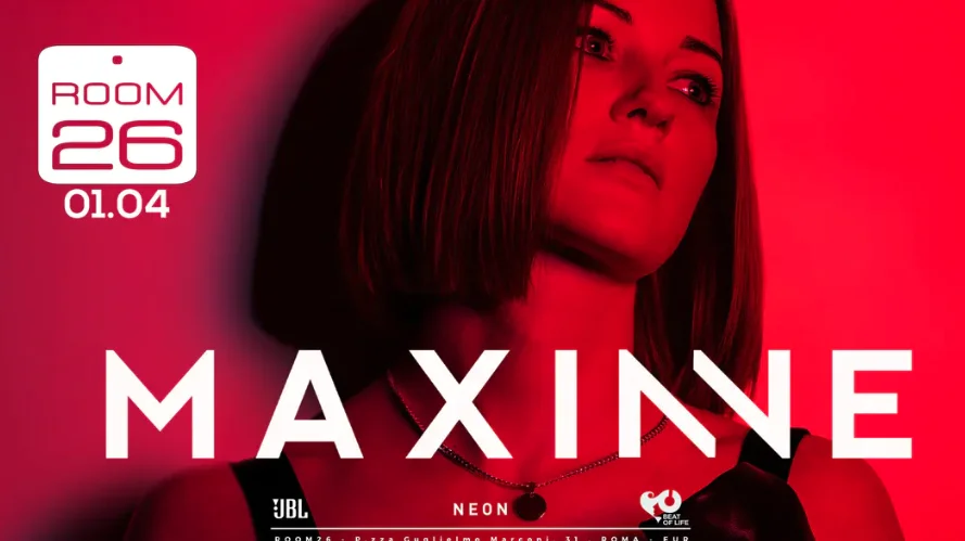 Dj Maxinnne - Room 26 sabato 1 aprile 2023