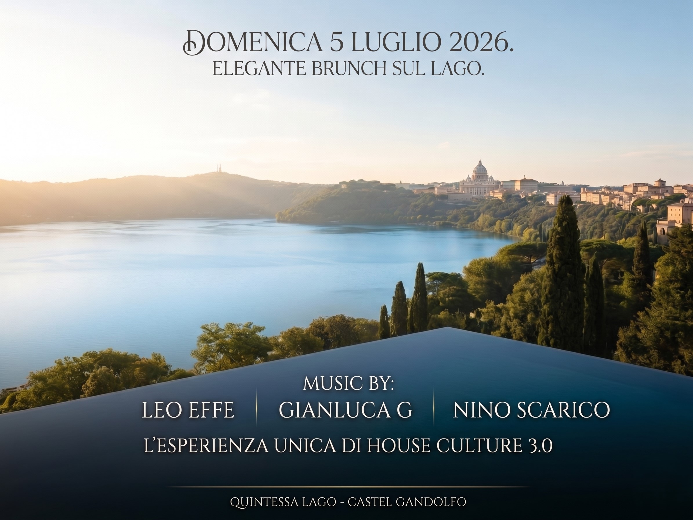 Quintessa Home Castel Gandolfo - brunch e soft clubbing sul lago - foto 1