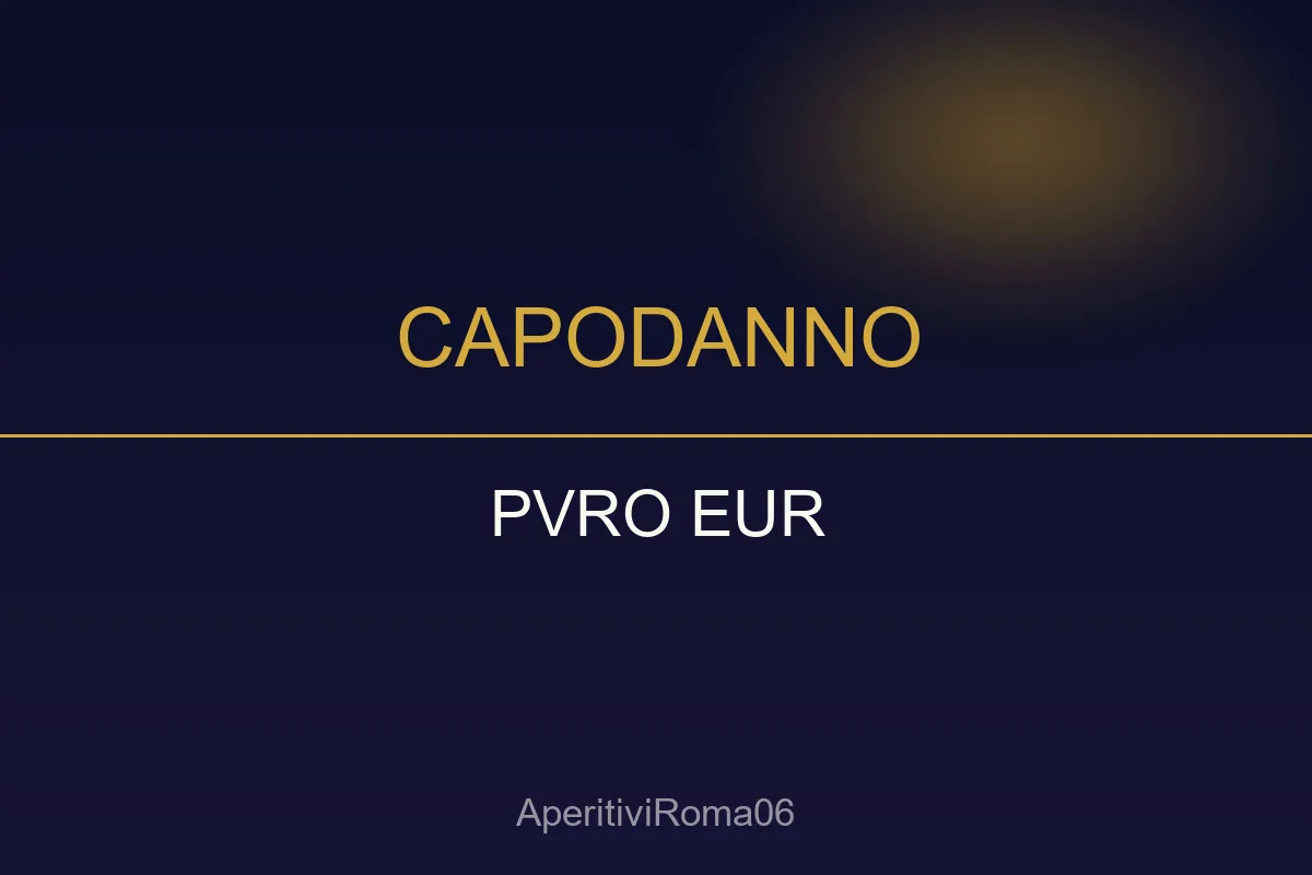 Capodanno 2027 al Pvro, Eur
