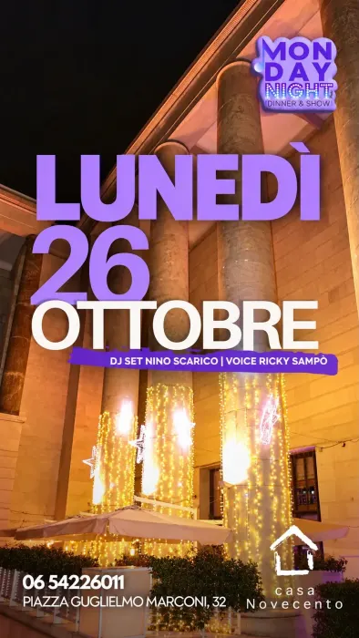 Casa Novecento Eur: Il Miglior Locale per Cena Spettacolo