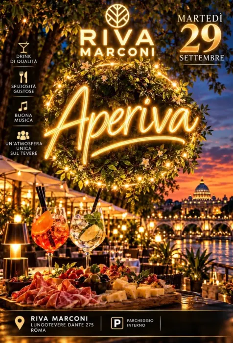 Riva Marconi - Cena Spettacolo e Discoteca sul Lungotevere