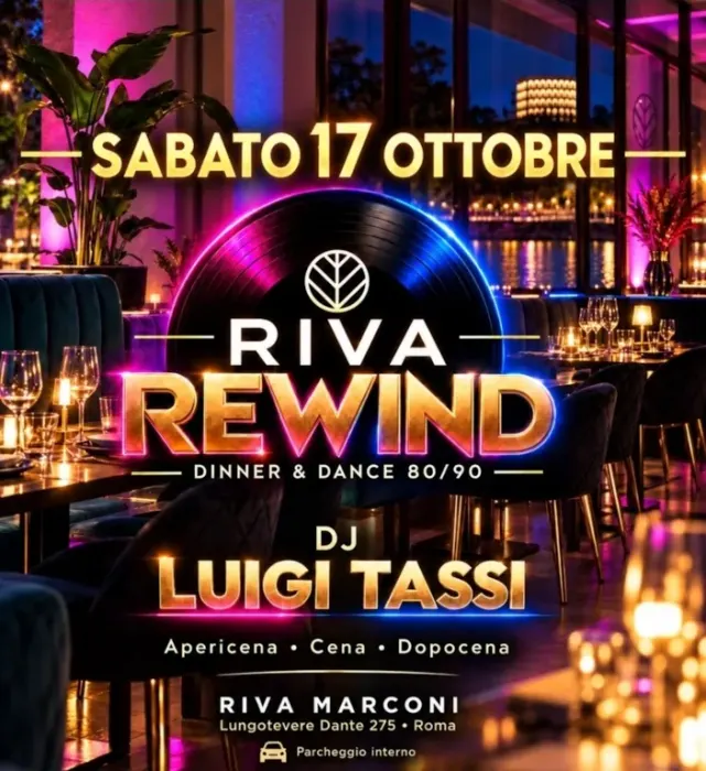 Riva Marconi - Cena Spettacolo e Discoteca sul Lungotevere