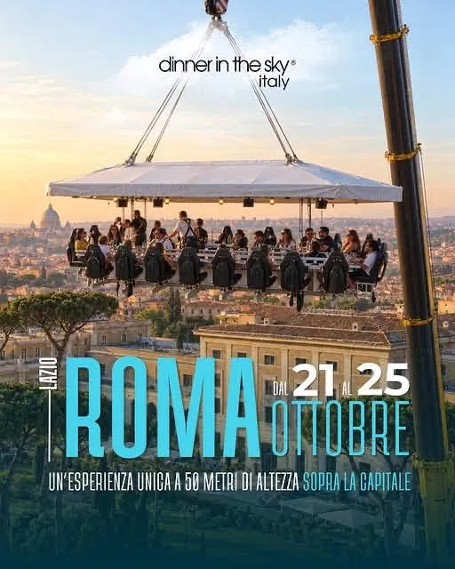 Dinner in the Sky Roma