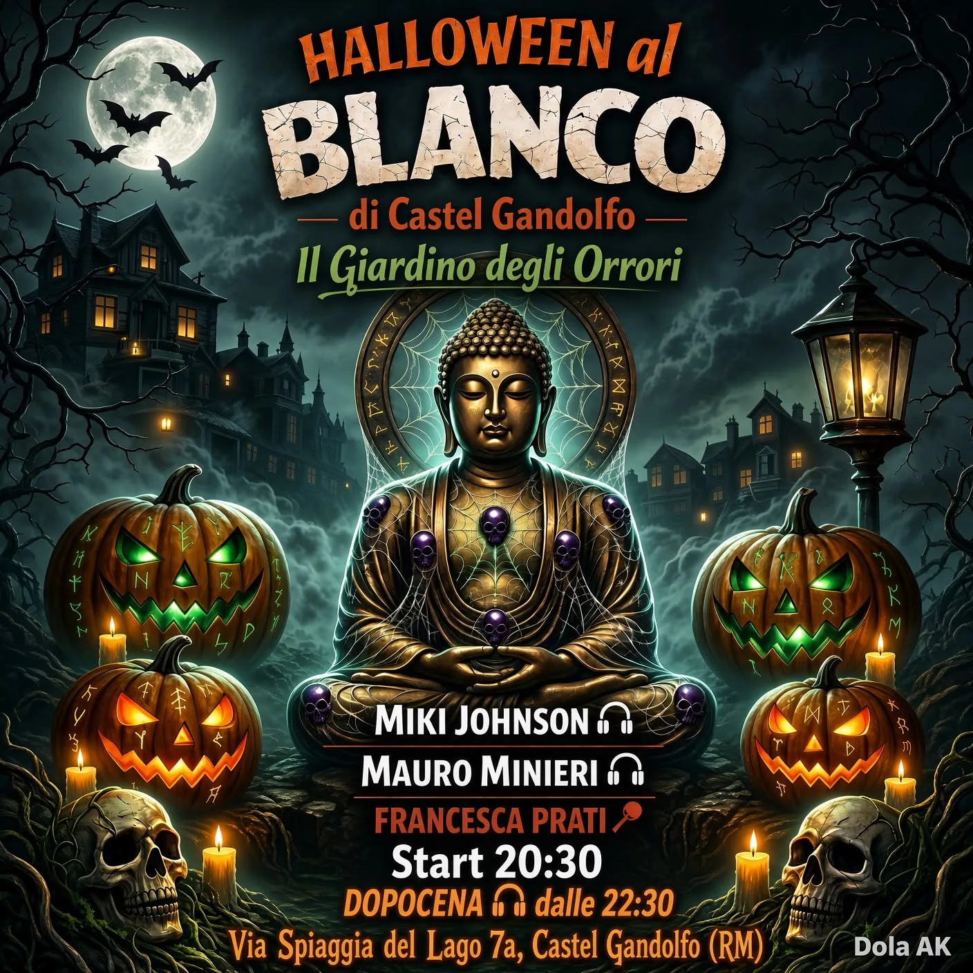Halloween al Blanco Castel Gandolfo
