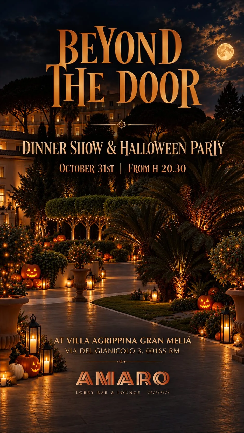 Beyond the Door: Halloween 2026 al Gran Meliá Villa Agrippina